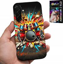 Etui Do Samsung Galaxy A56 5G - Rock Perkusja Bębny Rock & Roll + Folia