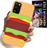 Etui Do Samsung Galaxy A41 - Case Burger Cheeseburger Obudowa Prezent