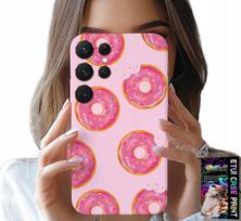Etui Do Samsung Galaxy S22 Ultra - Wzór Z Pączkami Donatami Polewą Cukrową