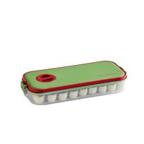 Multi-Layer Dumpling Box Transparent Food Egg Frozen Box Food Freezer Storage Box  Refrigerator Green 1 Layer
