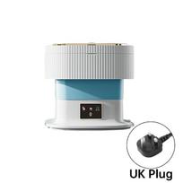 Home Cleaning Portable Washing Machine With Rotatable Function For Dorms And Baby Use Blue UK
