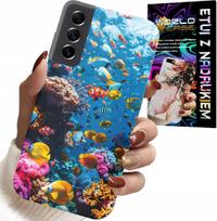 Etui Do Samsung Galaxy S21 Fe - Rafa Kolorowe Rybki Podwodny Świat Rybek