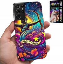 Etui Do Samsung Galaxy S21 Ultra - Znak Zodiaku, Strzelec Astronomia Plecki