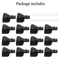 Golf Equipment Putting Organizer On Putter Holder Golf Bag Clip Golf Club Clip Golf Putter Holder black-14pcs juoda