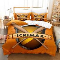 „Icrimax“ viengulė dvigulė patalynė, 3D spausdintas patalynės komplektas berniukų miegamajam, dvigulė lova, karalienės dydžio, viengulė lova, berniukams, suaugusiems 135x200cm