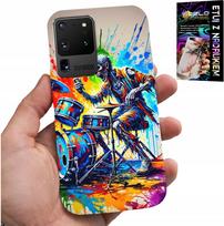 Etui Do Samsung Galaxy S20 Ultra - Rock Perkusja Bębny Kościotrup Pokrowiec