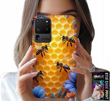 Etui Do Samsung Galaxy S20 Ultra - Pszczoły Ul Plaster Miodu Plecki Case