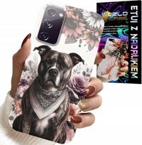 Etui Do Samsung Galaxy S20 Lite - Pitbull Groźne Psy Futerał Plecki Case