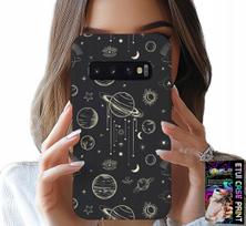 Etui Do Samsung Galaxy S10 Plus - Kosmos Planety Gwiazdy Księżyc + Folia