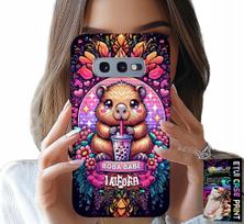 Etui Do Samsung Galaxy S10E - Słodka Kapibara Z Szejkiem, Super Wzory