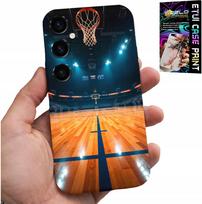 Etui Do Samsung Galaxy M55 5G - Koszykówka Nba Boisko, Kosz Fan Wzory