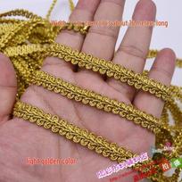 DIY Ethnic Borders Gold & Silver Thread Decorative Centipede Lace - 268#