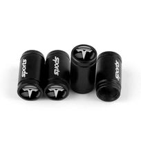 4Pcs Car Wheel Tire Valve Caps Tyre Stem Cover Bolt-In Accessories For Tesla Model Y Model 3 2017-2023/MODEL3 Highland Model S