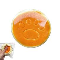 Cat Paw Squeeze Toy Soft Slow Rebound Pinch Toy for Stress Relief Cute Anxiety Relief Toy for Kids & Adults geltona