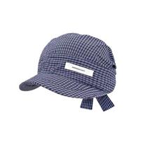 Rural Style Sunscreen Headscarf Hat Lace Strappy Bandana Cap Fashion Headscarf Baseball Hat  Daily tamsiai mėlyna spalva