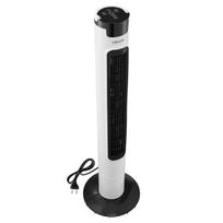 Tower Fan, 50-Degree Oscillating Standing Fan, 3 Speeds & 3 Modes & 7.5-Hour Timer, 4.2 m/s High Velocity Floor Air Circulator, Powerful Airflow for