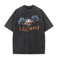 Washed Vintage Rock Band Limp Bizkit Album Graphic Yk T Shirt Unisex Women Oversized Clothing  TShirt Homme Short Sleeve Clohting S