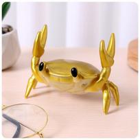 Multifunctional Crab Resin Phone & Pen Holder - Creative Desktop Ornament for Drama Lovers