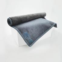OPC LINE Emblem Logo Cleaning Drying Cloth Car Wash Rags Double Layer For Opel Antara Mokka Zafira Astra Corsa Meriva Vectra Coral Fleece
