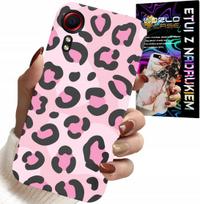 Etui Do Samsung Galaxy Xcover 5 - Różowa Panterka Pantera Kobiece Wzory