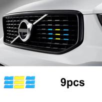 skirta volvo xc60 s90 xc40 xc90 v40 s60 v60 v90 v60CC V90CC RD sportinė versija Kinijos tinklelis trijų spalvų juostelė dekoratyvinis automobilio lipdukas v60cc