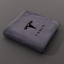 New Microfiber Car Wash Towel Cleaning Drying Cloth For Tesla Model Y Juniper Model 3 Model S Model X SpaceX Auto Accessories