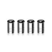4PCS Metal Car Wheel Tire Valve Air Stem Cap For Tesla Model 3 Model S Model X Model Y Roadster Invader Coil Mod WYE Bonina