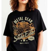 Casual Metal Gear Solid Snakes T-T-Shirts, Funny Metal Gear T-Shirt 3XL