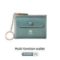 Leather Wallet Purse Key Holder Pocket Card Storage Coin Pouch For Citroen Grand Berlingo Jumper Celysee Xsara Picasso Aircross