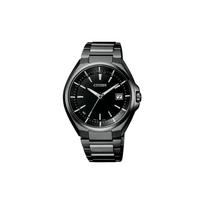 CITIZEN Eco-Drive Series Radio-controlled Watch Titanium Alloy Eco-Drive Solar Movement Super Titanium Strap Men's Watch Black Dial CB3015-53E juoda