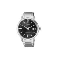 CITIZEN 50 meters waterproof Automatic titanium strap men's watch black dial NJ2180-89H juoda