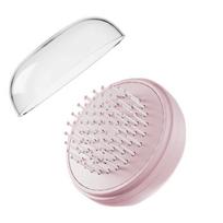 With Mirror Air Cushion Massage Combs Anti-Static Portable Hair Comb  Wet Dry Detangling rožinė