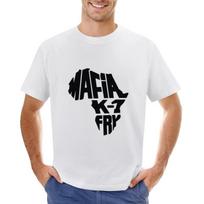 Mafia K1 Fry T-shirt Heavyweights Anime Clothes Vintage Tees T Shirts for Men Cotton S juoda