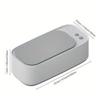 Ultrasonic Cleaner with High-Frequency Vibration - USB Rechargeable, Multi-Purpose Jewelry & Watch Cleaning Machine for Glasses, Braces, Dentures KTY balta