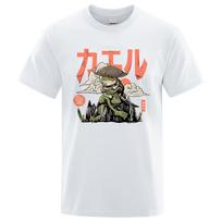 Paskutinio varlės samurajaus anime spaudiniai Marškinėliai Vyrams Laisvalaikio Kvėpuojantys Marškinėliai Apvalia Kaklo Marškinėliai Dydeli Medvilniniai trumpomis Rankovėmis Viršus S įvairiaspalvis