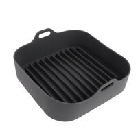 Airfryer silikoninis puodas Daugiafunkcis oro gruzdintuvės Orkaitės priedai Duona Kepta Ch pilka spalva