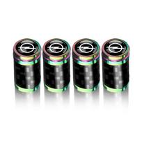 4PCS For Opel OPC Astra K Vectra Corsa Zafira Insignia Mokka Carbon Fiber Car Wheel Tire Valve Caps Stem Covers Auto Accessories