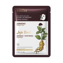 5pcs SADOER Plant Roots Face Mask Ginseng Whitening Facial Masks Moisturizing Firming Hydrating Face Sheet Mask Skin Care