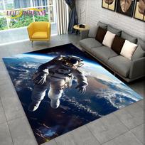 Astronaut Dream Universe Spaceman  Outer Space Cartoon Rug Carpet for Living Room Bedroom Decor,Non-slip for Sofa Doormat Kids 40x60cm( 15x23in )