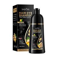 Ginger Ginseng Black Dyeing 500ml Natural Blackchestnut Brown Skin Care Products Ginger dye