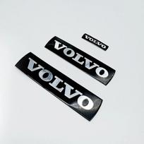 Automobilio priekinių grotelių lipdukas su logotipu, vairo apdailos lipdukai, skirti Volvo Rdesign Polestar AWD V50 S60 XC60 S40 XC40 XC90 V60 S80 4.7cm-After 2010