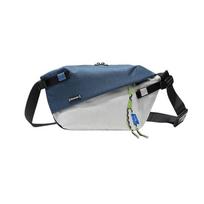 Slazenger Crossbody Bag, Large Capacity, Messenger Bag, Shoulder Bag, Phone Waist Pack, Casual and Sport, Blue-Grey mėlyna