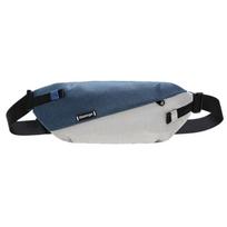 Slazenger Crossbody Bag, Shoulder Bag, Phone Waist Pack, Cycling Bag, Sport and Casual Chest Bag, Blue-Grey