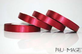 Tasiemka Satynowa 12 Mm  Bordo