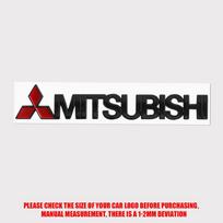 Metal Car Side Fender Sticker Alloy Badge Auto Logo Rear Trunk Decals For Mitsubishi Ralliart X Lancer EX Competition Outlander