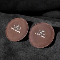 Interior Stickers Suede Car Coaster Water Cup Holder Anti-Slip Pad Accessories For Lexus UX250h RX450h CT200h RX400h NX300h RX35