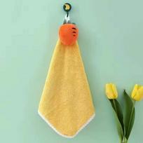 Reusable Coral Fleece Hand Towels Super Absorbent Microfiber Microfiber Towels Cute Design Super Absorbent Towels Use