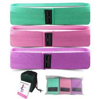 Pasipriešinimo gumos sportui ir jogai Resistance bands, 3 vnt. rinkinys