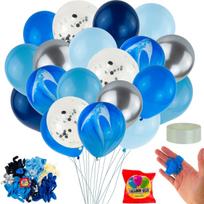 Girlanda Balonowa Zestaw Balonów Niebieska Roczek Baby Shower Urodziny Boy