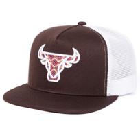 Unisex Ox Head Embroidery Hip-hop Net Hats Spring Summer Outdoor Adjustable Casual Baseball Caps Sunscreen Hat Cap ruda